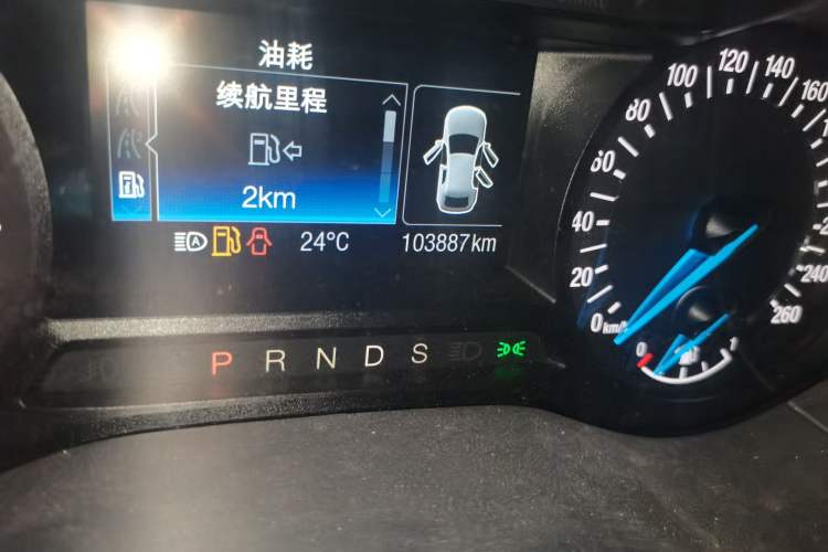 Used Ford Mondeo 2013 1.5L GTDi180 Fashion Edition Odometer Close Up