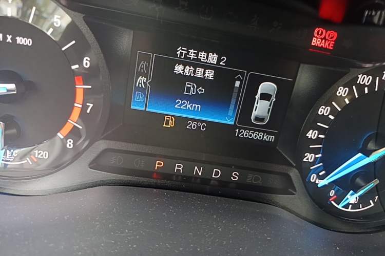 Used Ford Mondeo 2013 1.5L GTDi180 Fashion Edition Odometer Close Up