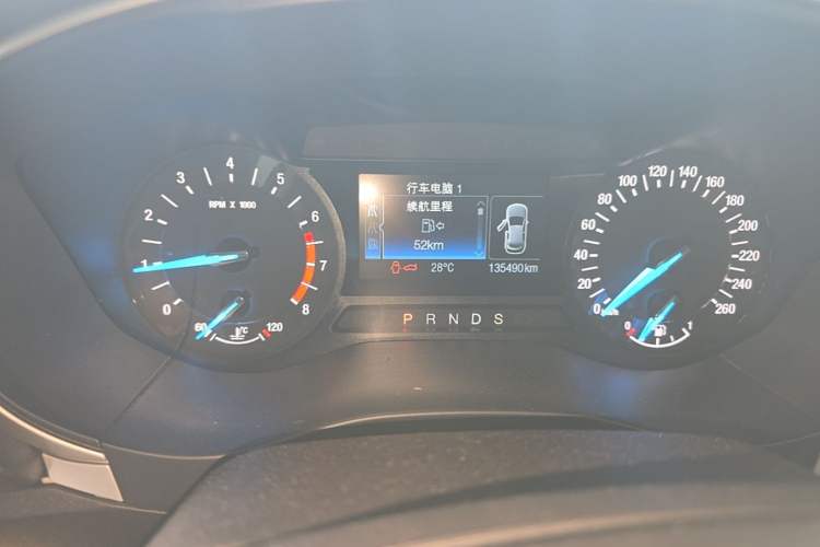 Used Ford Mondeo 2013 1.5L GTDi180 Fashion Edition Odometer Close Up