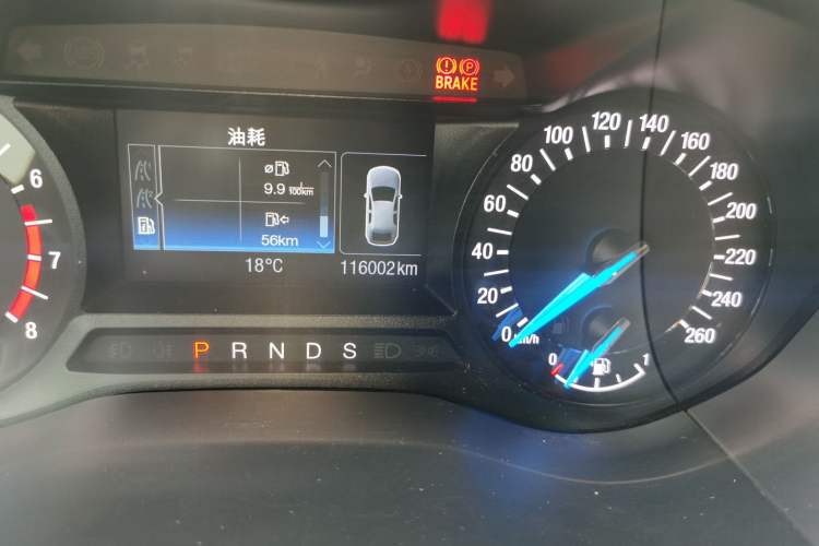 Used Ford Mondeo 2013 1.5L GTDi180 Fashion Edition Odometer Close Up