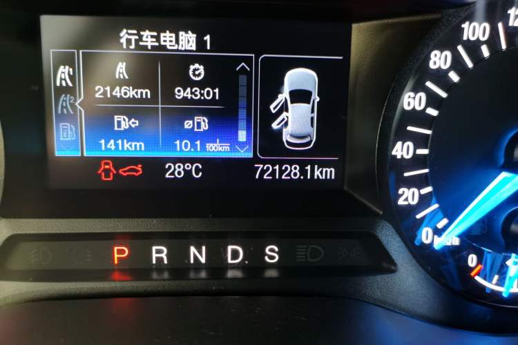 Used Ford Mondeo 2013 1.5L GTDi180 Fashion Edition Odometer Close Up
