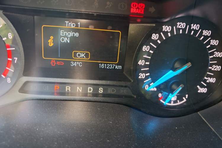 Used Ford Mondeo 2013 1.5L GTDi180 Fashion Edition Odometer Close Up