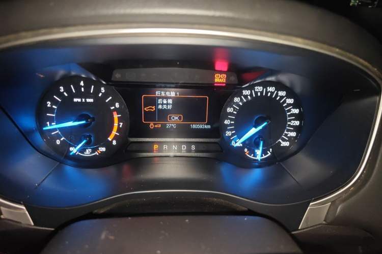 Used Ford Mondeo 2013 1.5L GTDi180 Fashion Edition Odometer Close Up