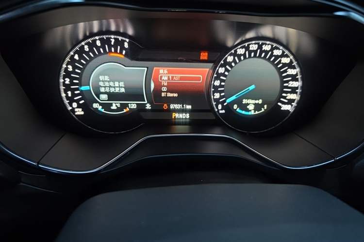 Used Ford Mondeo 2013 2.0L GTDi240 Luxury Sport Model Odometer Close Up