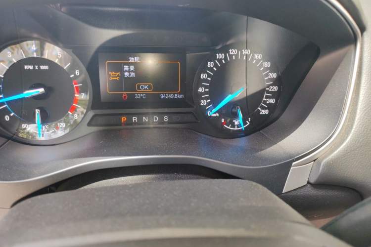 Used Ford Mondeo 2013 1.5L GTDi180 Fashion Edition Odometer Close Up