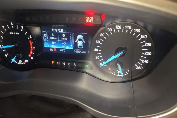 Used Ford Mondeo 2013 1.5L GTDi180 Fashion Edition Odometer Close Up