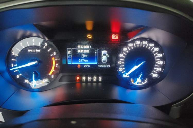 Used Ford Mondeo 2013 1.5L GTDi180 Fashion Edition Odometer Close Up