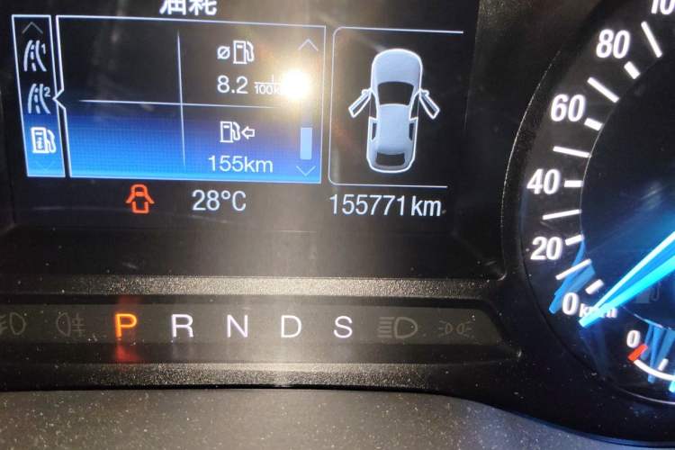 Used Ford Mondeo 2013 1.5L GTDi180 Fashion Edition Odometer Close Up