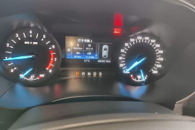 Used Ford Mondeo 2013 1.5L GTDi180 Fashion Edition Odometer Close Up