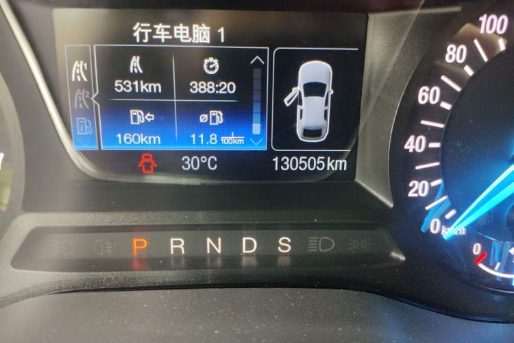 Used Ford Mondeo 2013 2.0L GTDi 200 Fashion Edition Odometer Close Up