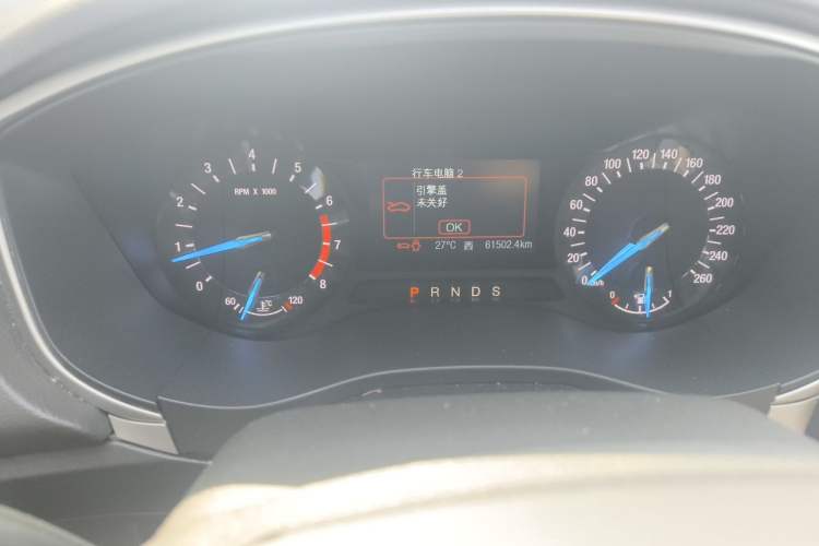 Used Ford Mondeo 2013 1.5L GTDi180 Fashion Edition Odometer Close Up