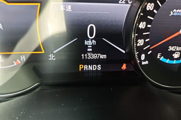 Used Ford Mondeo 2013 1.5L GTDi180 Fashion Edition Odometer Close Up