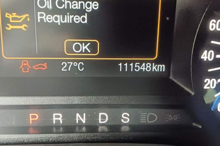Used Ford Mondeo 2013 1.5L GTDi180 Fashion Edition Odometer Close Up