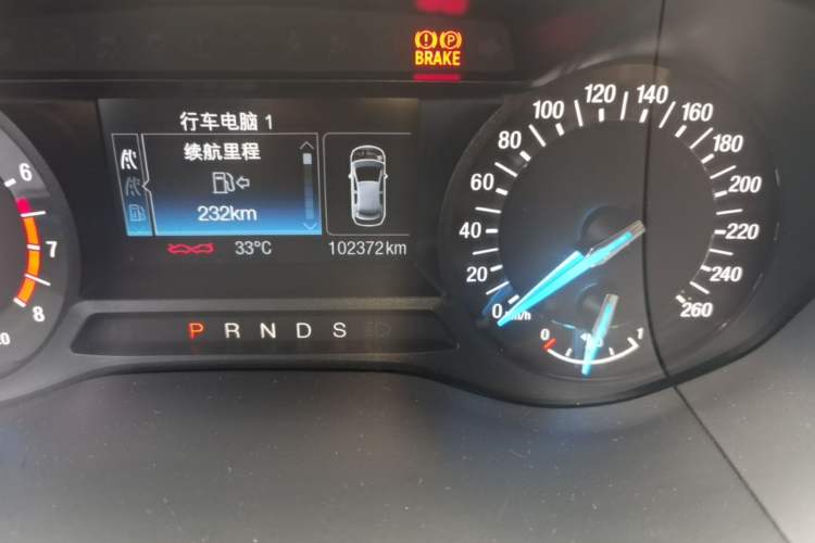 Used Ford Mondeo 2013 1.5L GTDi180 Fashion Edition Odometer Close Up