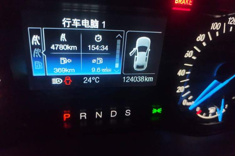 Used Ford Mondeo 2013 1.5L GTDi180 Fashion Edition Odometer Close Up