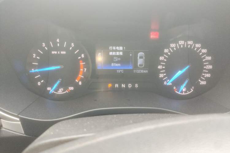 Used Ford Mondeo 2013 1.5L GTDi180 Fashion Edition Odometer Close Up