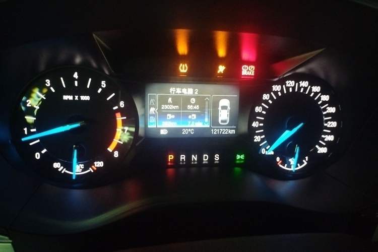 Used Ford Mondeo 2013 1.5L GTDi180 Fashion Edition Odometer Close Up