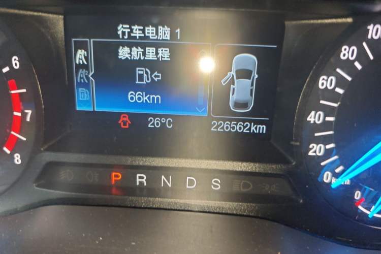Used Ford Mondeo 2013 1.5L GTDi180 Fashion Edition Odometer Close Up