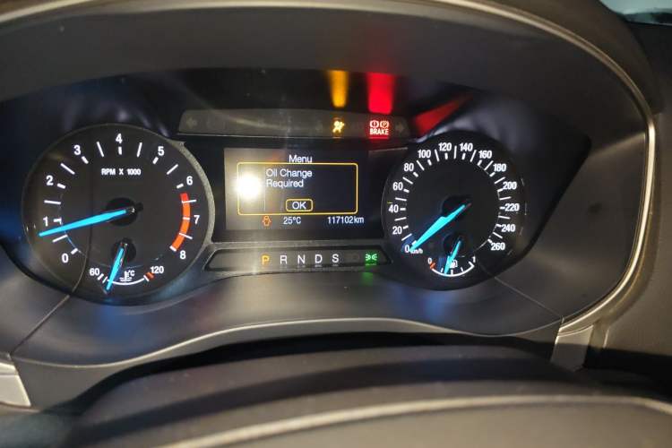 Used Ford Mondeo 2013 1.5L GTDi180 Fashion Edition Odometer Close Up