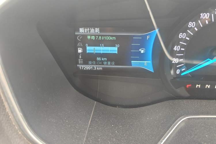 Used Ford Mondeo 2013 2.0L GTDi 200 Luxury Model Odometer Close Up