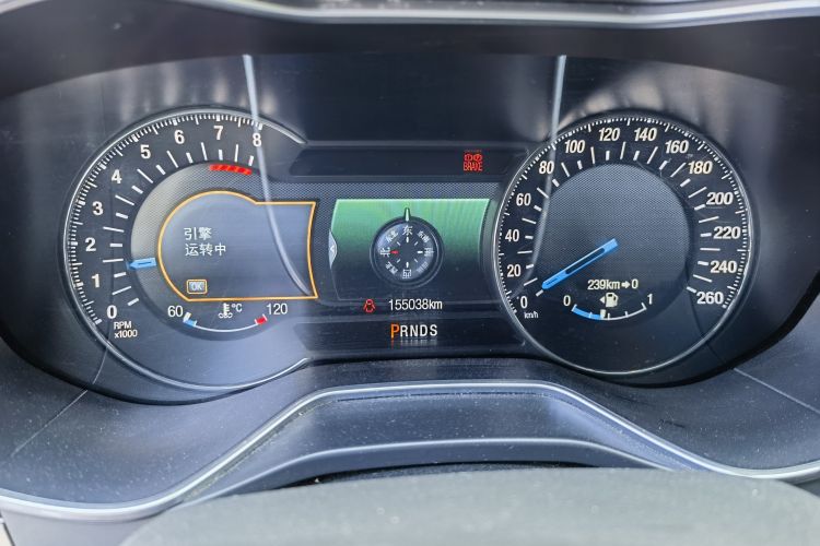 Used Ford Mondeo 2013 2.0L GTDi240 Flagship Edition Odometer Close Up