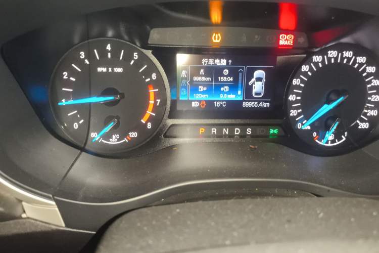 Used Ford Mondeo 2013 1.5L GTDi180 Fashion Edition Odometer Close Up