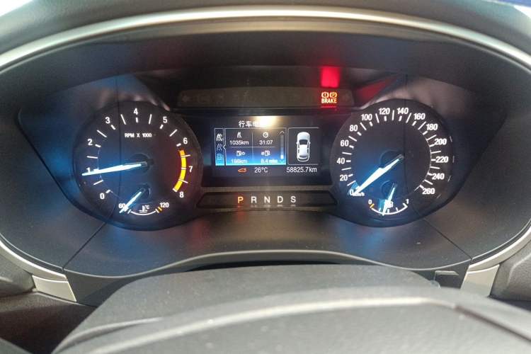 Used Ford Mondeo 2013 1.5L GTDi180 Fashion Edition Odometer Close Up