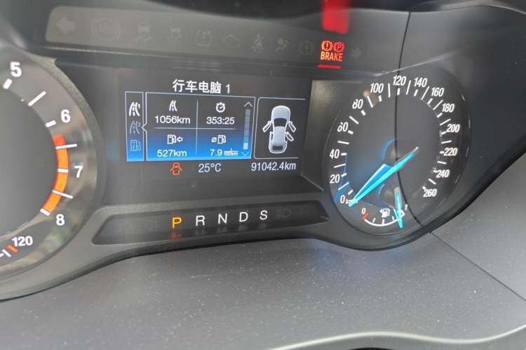 Used Ford Mondeo 2013 1.5L GTDi180 Fashion Edition Odometer Close Up