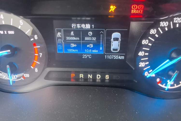 Used Ford Mondeo 2013 1.5L GTDi180 Fashion Edition Odometer Close Up