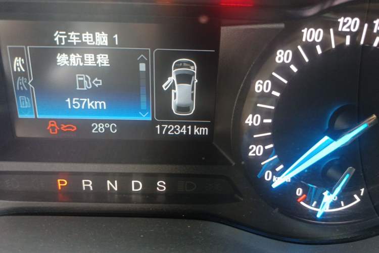 Used Ford Mondeo 2013 1.5L GTDi180 Fashion Edition Odometer Close Up