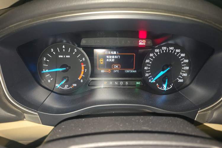 Used Ford Mondeo 2013 1.5L GTDi180 Fashion Edition Odometer Close Up