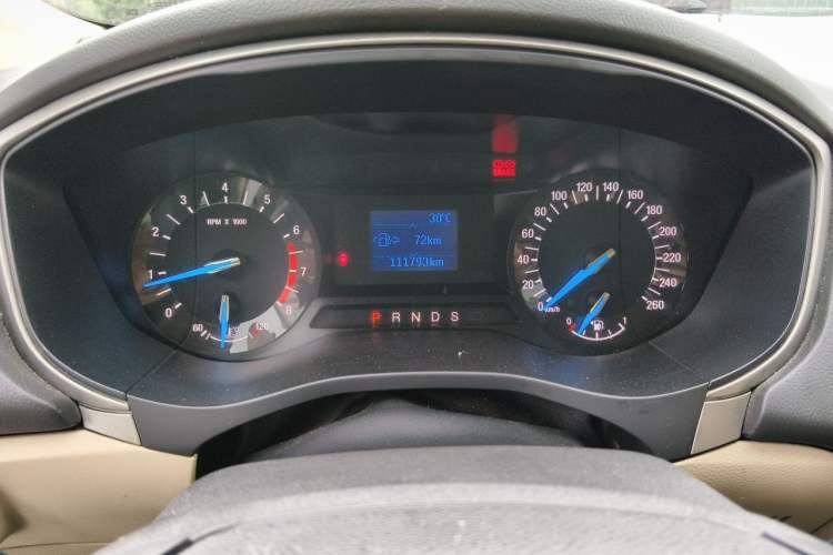 Used Ford Mondeo 2013 1.5L GTDi180 Comfort Model Odometer Close Up