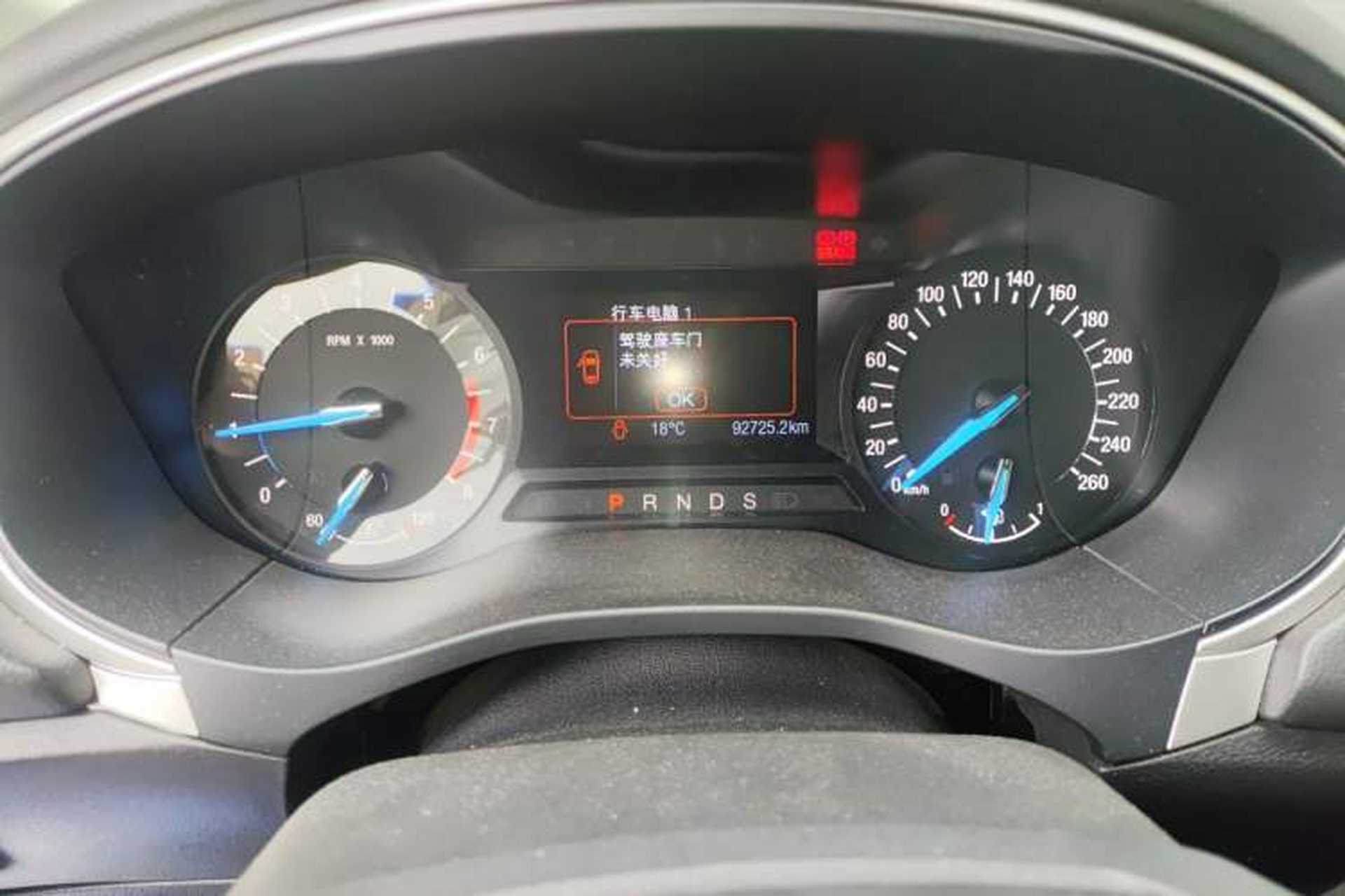 Used Ford Mondeo 2013 1.5L GTDi180 Fashion Edition Odometer Close Up