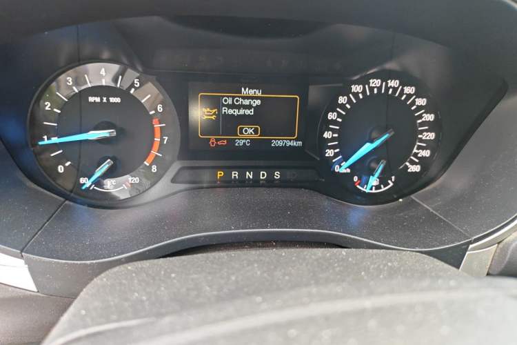 Used Ford Mondeo 2013 1.5L GTDi180 Fashion Edition Odometer Close Up