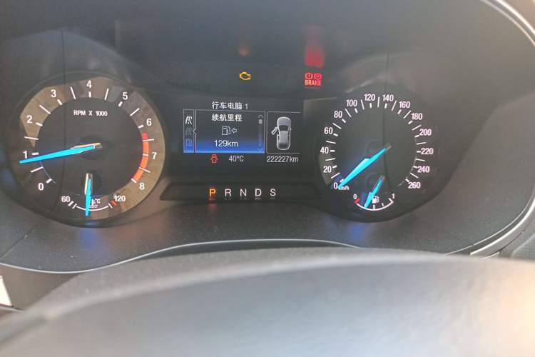 Used Ford Mondeo 2013 1.5L GTDi180 Fashion Edition Odometer Close Up