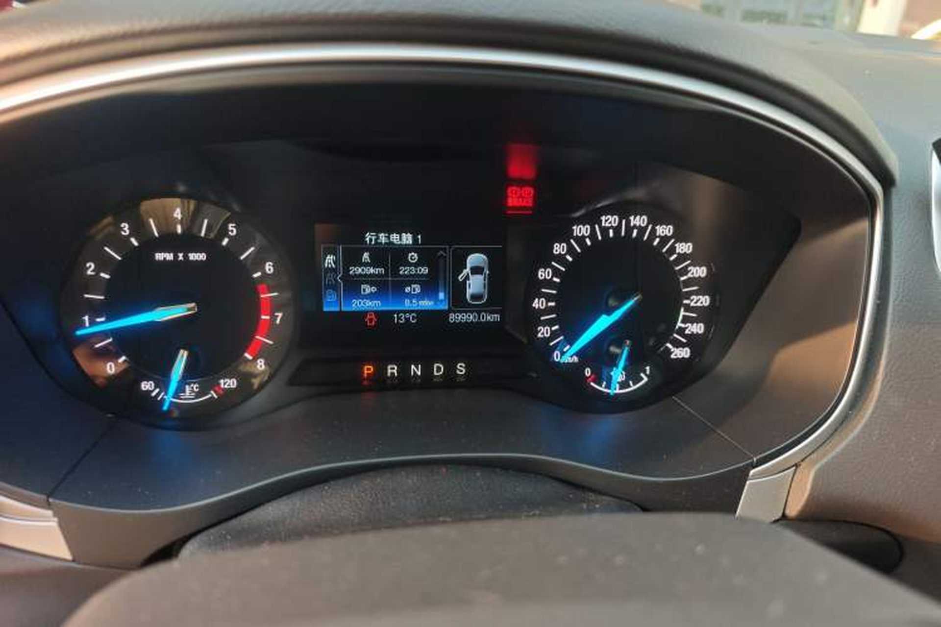 Used Ford Mondeo 2013 1.5L GTDi180 Fashion Edition Odometer Close Up