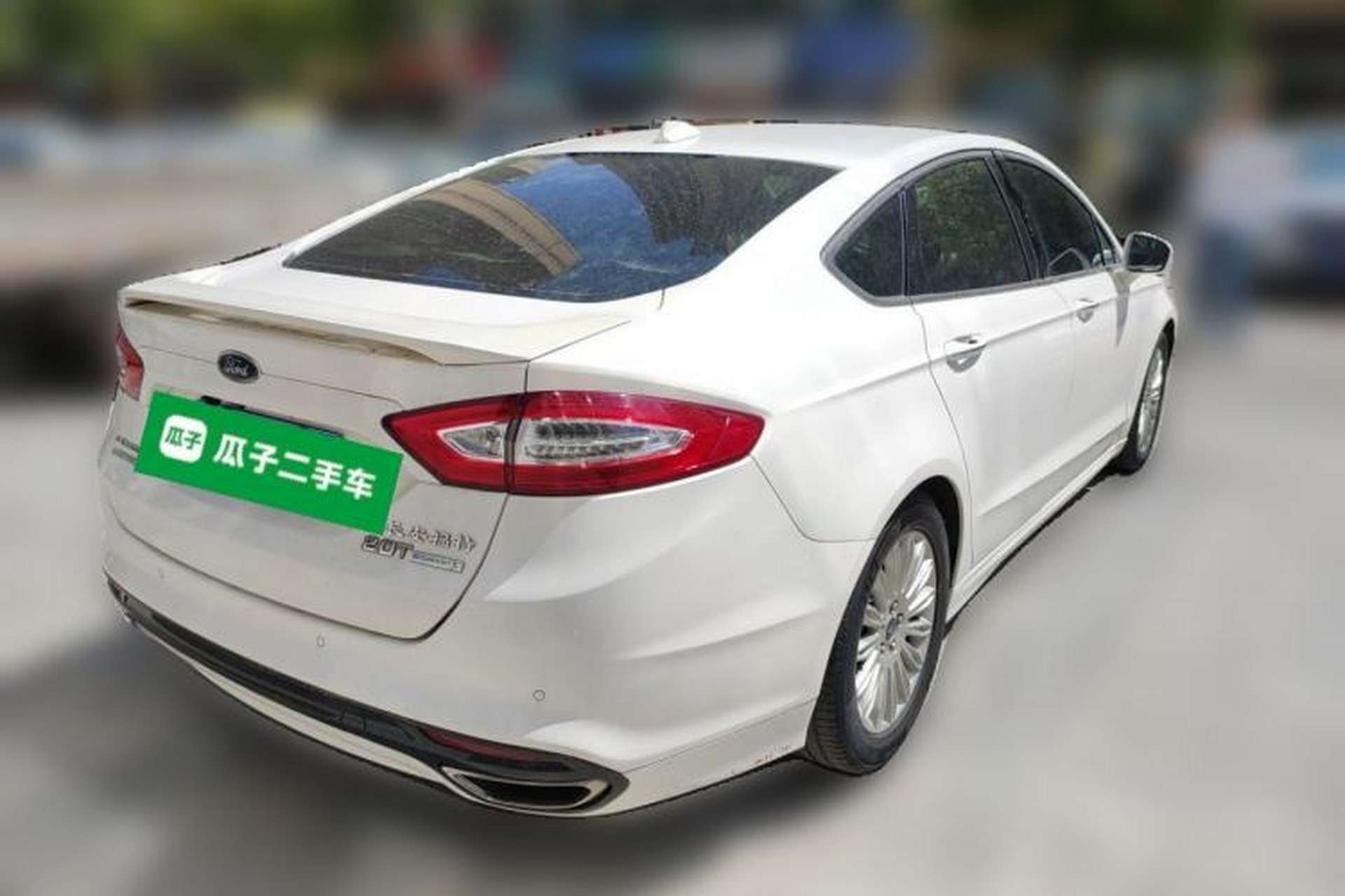 Used Ford Mondeo 2013 2.0L GTDi 200 Luxury Model Rear Right 45 Deg