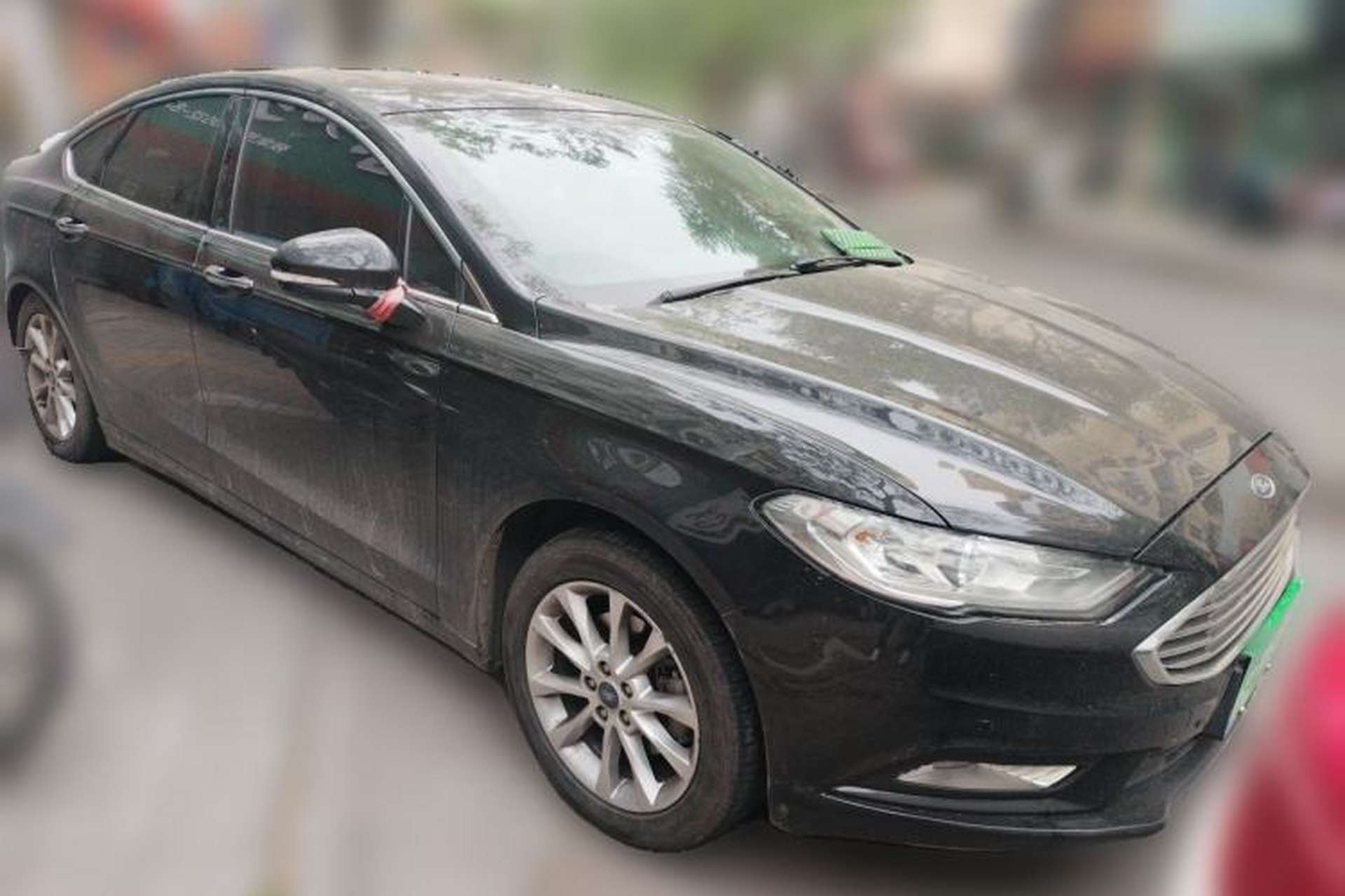 Used Ford Mondeo 2017 EcoBoost 200 Stylish Model Front Right 45 Deg
