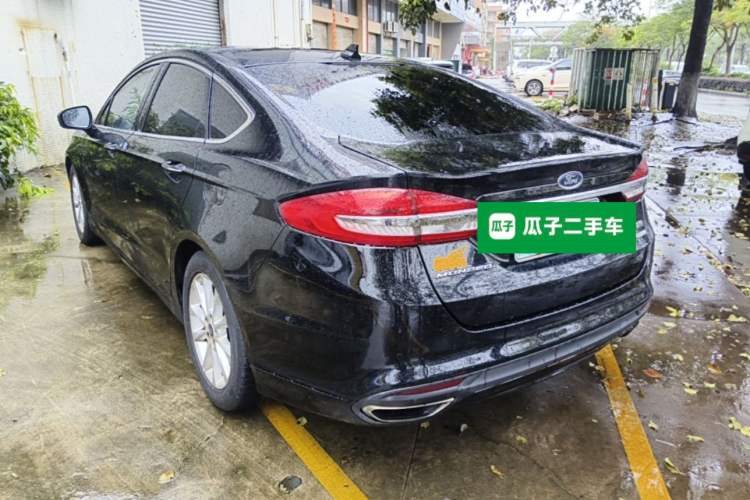 Used Ford Mondeo 2017 EcoBoost 180 Stylish Model Rear Left 45 Deg