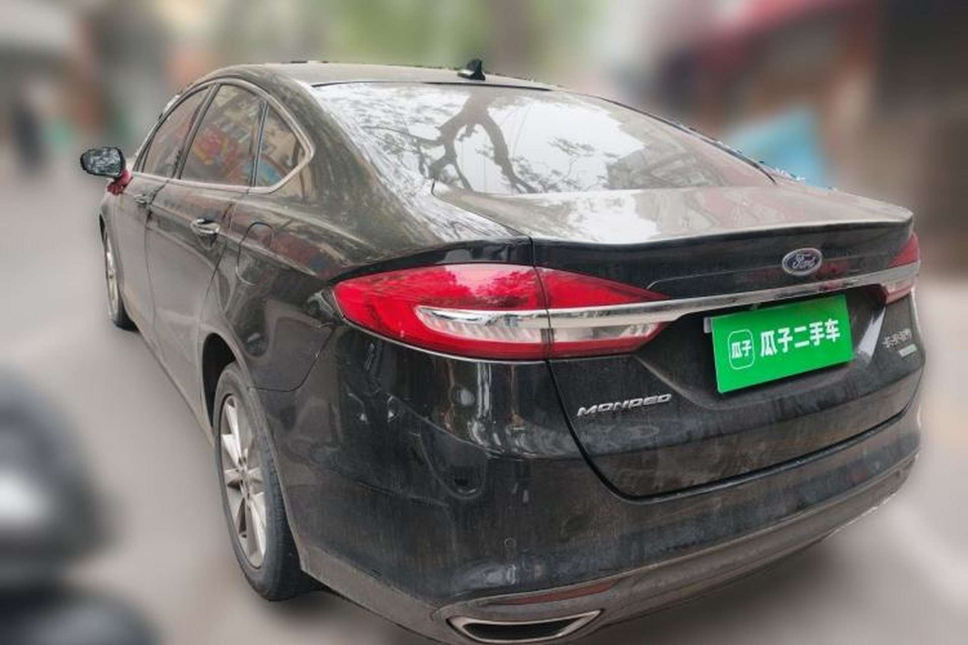 Used Ford Mondeo 2017 EcoBoost 200 Stylish Model Rear Left 45 Deg