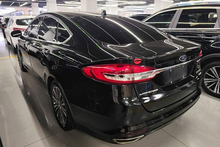 Used Ford Mondeo 2017 EcoBoost 180 Luxury Model Rear Left 45 Deg
