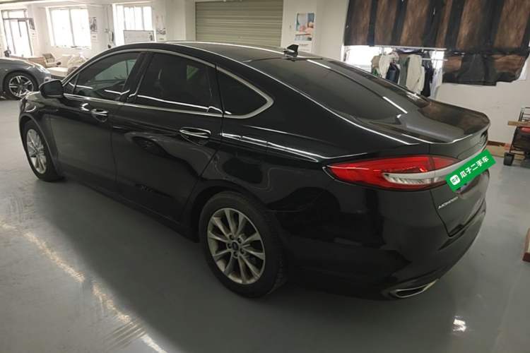 Used Ford Mondeo 2017 EcoBoost 180 Stylish Model Rear Left 45 Deg