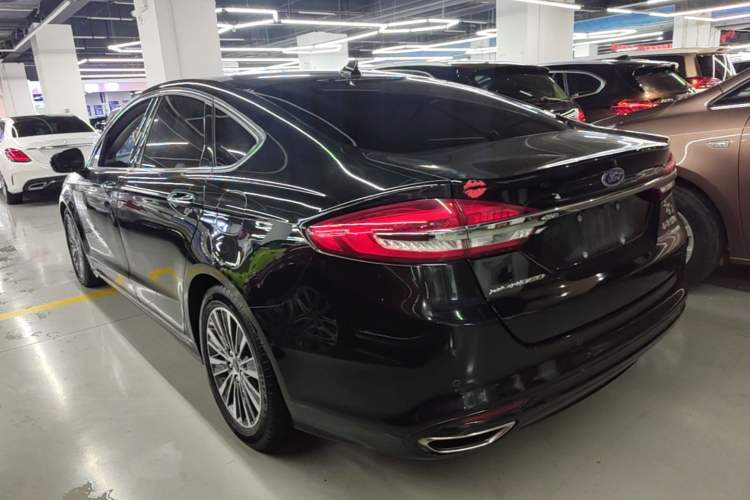 Used Ford Mondeo 2017 EcoBoost 180 Luxury Model Rear Left 45 Deg