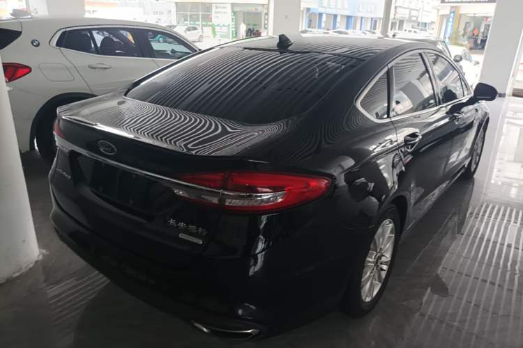 Used Ford Mondeo 2017 EcoBoost 180 Stylish Model Rear Right 45 Deg