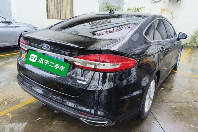 Used Ford Mondeo 2017 EcoBoost 180 Stylish Model Rear Right 45 Deg