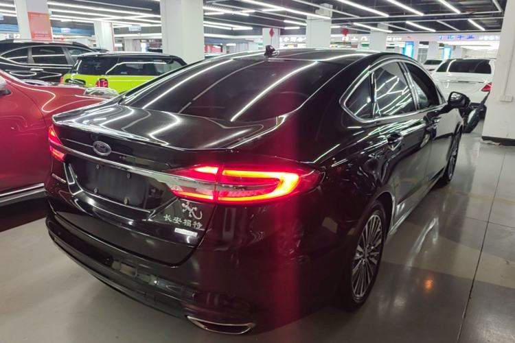 Used Ford Mondeo 2017 EcoBoost 180 Luxury Model Rear Right 45 Deg