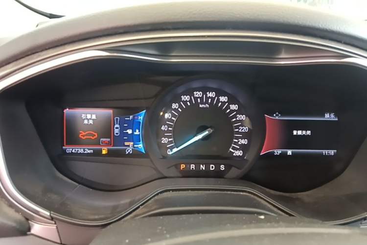 Used Ford Mondeo 2017 Facelifted EcoBoost 200 Luxury Version Instrument Cluster