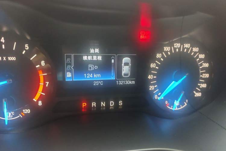 Used Ford Mondeo 2017 EcoBoost 180 Stylish Model Odometer Close Up