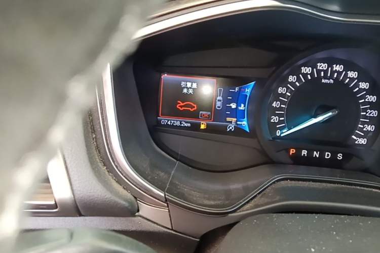 Used Ford Mondeo 2017 Facelifted EcoBoost 200 Luxury Version Odometer Close Up
