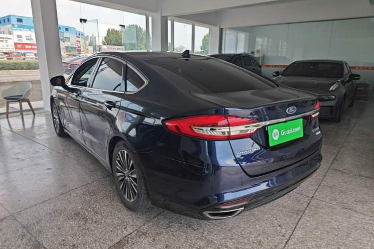 Used Ford Mondeo 2017 EcoBoost 180 Luxury Model Rear Left 45 Deg
